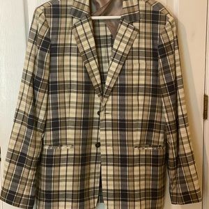 LL Bean men’s plaid sports coat